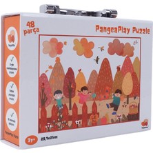 Pangeaplay 48 Parça Puzzle - Neşeli Sonbahar