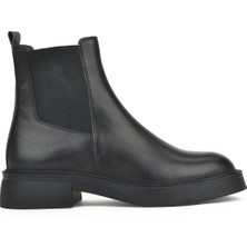 Ziya Ziya, Kadın Hakiki Deri Bot 123359 353 Siyah