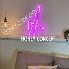 Honey Concept Kadın Bacak Neon LED Aydınlatma