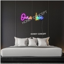 Honey Concept One Love Neon LED Çocuk Odası