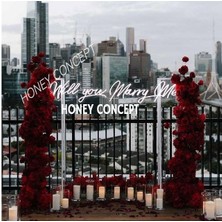 Honey Concept Will You Marry Me Neon LED Dekoratif Duvar Süsü