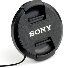 Oem, 55MM Sony Lensler Için Snap On Lens Kapağı, Objektif Kapağı