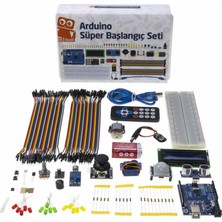 Robotistan Arduino Uyumlu Süper Başlangıç Seti Uno Rev3 (Klon) (E-Kitap Hediyeli ve Videolu)