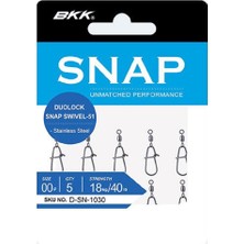 Bkk Duolock Snap Swivel-51 Fırdöndü No: 0