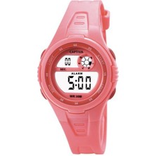 Captiva Digital 30 mt Suya Dayanıklı Işıklı Alarmlı Kronometreli Takvimli Silikon Kordonlu Çoçuk Kol Saati