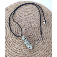 Hd Marketim Kolye Çakra Doğal Jasper Taşı Çivi Kolye Takı Bijuteri Aksesuar