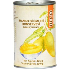 Deco Mango Dilimleri Konservesi 425 gr