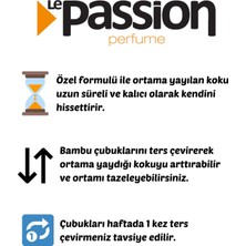 Le Passion Kahve Kokulu Bambu Çubuklu Ev & Banyo İçin Etkili 100 cc