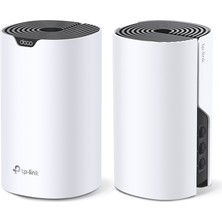 TP-Link Deco S7(2-pack), AC1900 Mbps, Dual-Band, Gigabit Portları,  360 m²'ye kadar Kapsama Alanı, 100'den Fazla Cihaz Bağlantısı, Mobil Uygulama ile Kolay Kurulum, Wi-Fi 5 Mesh Sistemi