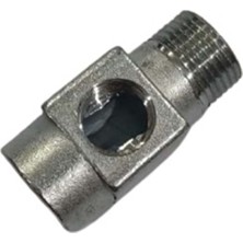 Varsakaca 3/8 Arıtma Delikli Uzatma Te