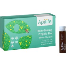 APİLİFE Panax Ginseng, Propolis Shot 7X10 ml