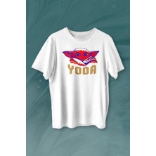 Kendim Seçtim Baby On Board Yoda Star Wars Kahverengi Bebek Mandalorian Baskılı Tişört  T-Shirt