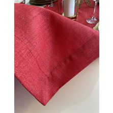 Decamor Home Dertsiz Simli Kırmızı Runner