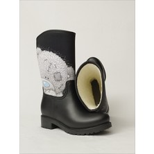 Sea & Blue Shoes Ayıcık Baskılı Su Geçirmeyen Kız Çocuk Yağmur Çizmesi