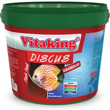 Vitaking Discus Granulat Balık Yemi 3 kg Kova Balık Yemi