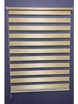 Perde Home Brillant Zebra Stor Perde Altın Bambu