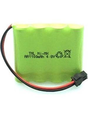 Tnl 4.8V 1100MAH Siyah Soketli Oyuncak Araba Pili