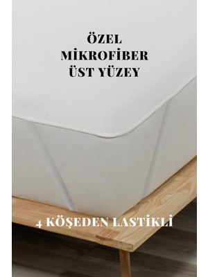 Ely Parker 90X190 Sıvı Geçirmez Alez Mikro 4 Köşe Lastikli Çift Kişilik Tek Kişilik Bebek Alezi Su Yatak Koruyucu