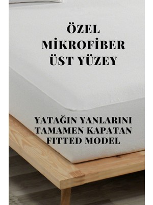 Ely Parker 60X120 Sıvı Geçirmez Alez Mikro Fitted Çift Kişilik Tek Kişilik Bebek Alezi Su Yatak Koruyucu