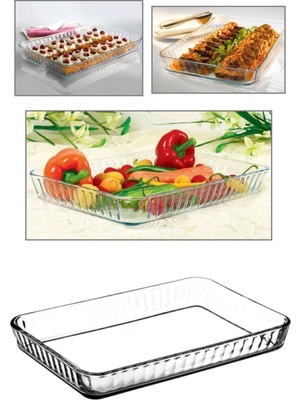 Paşabahçe Borcam Dikdörtgen Tepsi