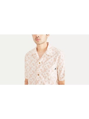 Dockers Seasonal Camp Collar Terramar Poplın Rose Da