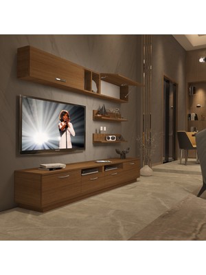 Decoraktiv Trendstyle 5220 Slm Tv Ünitesi Tv Sehpası Naturel Ceviz