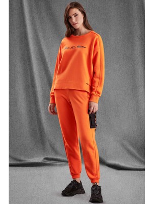 Guitar 22541 Oranj Eşofman Alt