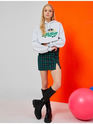 Koton Powerpuff Baskılı Sweatshirt Kapüşonlu