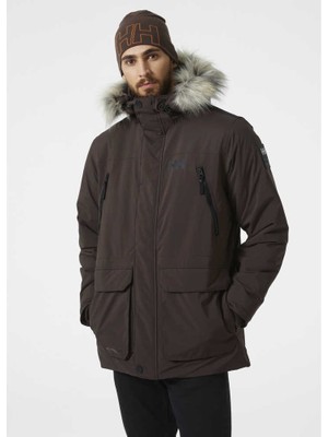 Helly Hansen Reine Parka Erkek Kahverengi Mont