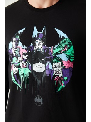 Penti Antrasit Erkek Dark Night Batman Pantolon Pijama Takımı