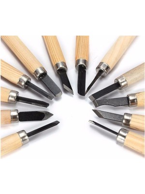 Neler Geldi Neler 10 Parça Ahşap Oyma Hobi Heykel Set Ağaç Oyma Set Kalem Set Hobi Oyma Bıçakları