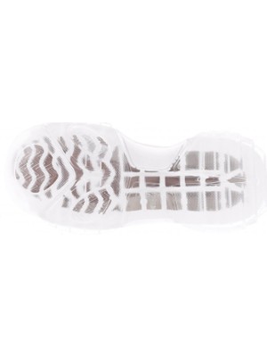 DGN 65131-22Y Kadın Mega Kalın Taban Ön Yüzü Sim Detaylı Sneakers Ayakkabı
