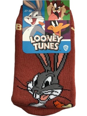 Çimpa Looney Tunes Figürlü Havlu Çorap -