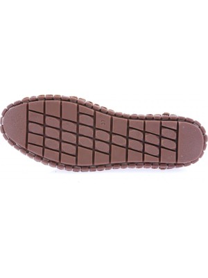 DGN 602-23Y Kadin Dikiş Detayli Önden Bağcikli Loafer Ayakkabi