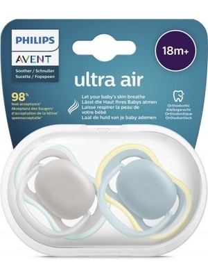 Philips Avent SCF349/01 Ultra Air Emzik 18 Ay+ 2li Erkek