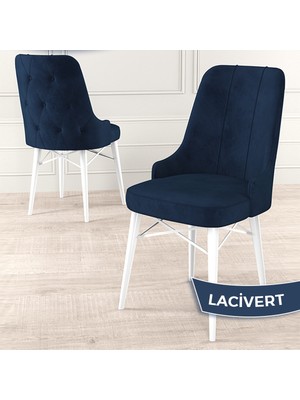 Canisa Concept Araz Serisi, 1.sınıf Babyface Ithal Kumaş Sandalye , Beyaz Gürgen Ayak