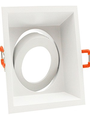 Cata CT-5003 Puma Kare Beyaz Spot(Ampulsuz-6 Adet)