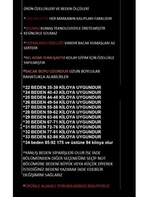 Livik Siyah Süper Yüksek Bel Wide Leg Jeans Salaş Likralı Kot Pantolon ( Süper Yüksek )
