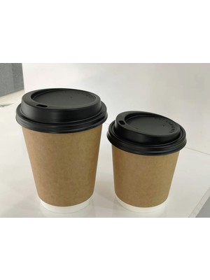 Vitrin Kraft Karton Bardak 8 Oz 50 Adet