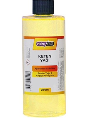 Ay Magnet Yağlı Boya Seti Yardımcı Malzemeler 3 x 250 ml Terebentin Resim Keten Yağı ve Fırça Temizleme Sıvısı
