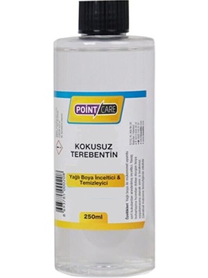 Ay Magnet Yağlı Boya Seti Yardımcı Malzemeler 3 x 250 ml Terebentin Resim Keten Yağı ve Fırça Temizleme Sıvısı