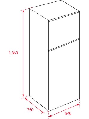 Teka - Rtf 15810 Ss Ttm - Solo Longlife No Frost Buzdolabı - 625 Lt - Inox - 84 cm - 113360000