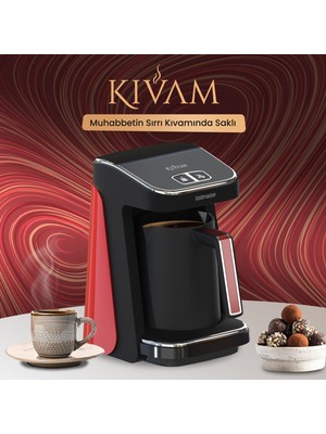 Goldmaster GM-8380 Kıvam Plastik Cezveli Türk Kahve Makinesi