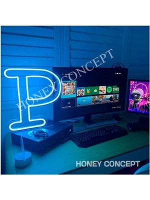 Honey Concept P Har Neon LED Dekoratif Işık