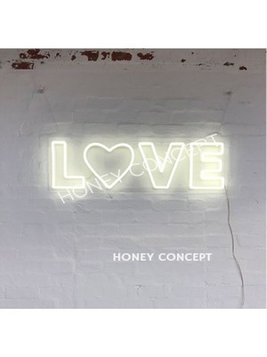 Honey Concept Love Neon LED Duvar Aksesuarı