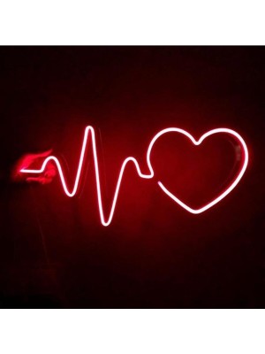 Honey Concept Kalp Ritmi Neon LED