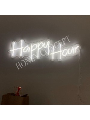 Honey Concept Happy Hour Neon LED Dekoratif Aydınlatma Işık