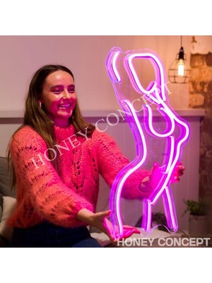 Honey Concept Kadın Neon LED Aydınlatma