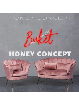 Honey Concept Buket Isim Neon LED Aydınlatma