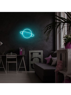 Honey Concept Satürn neon LED Aydınlatma Dekoratif